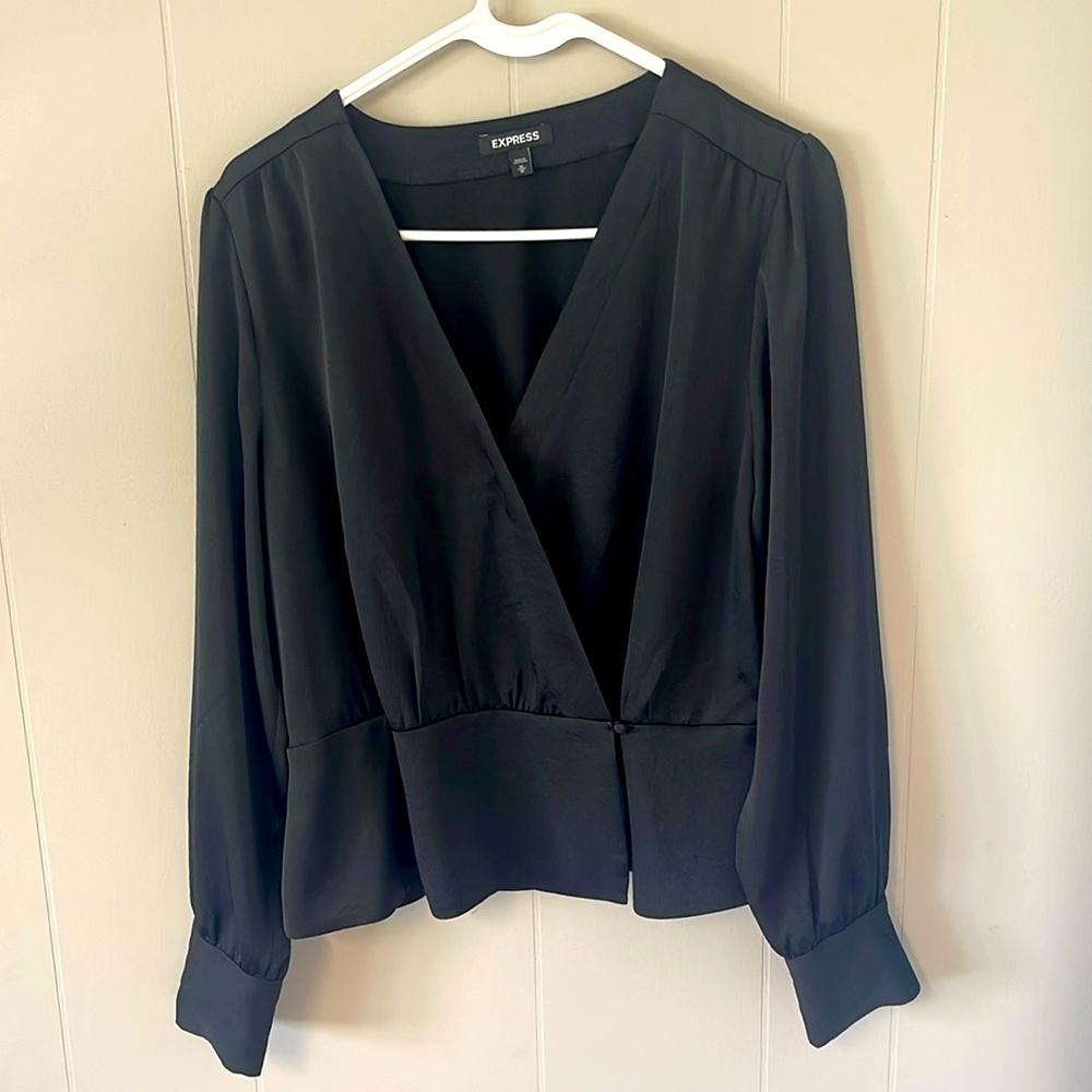 Women’s black blouse